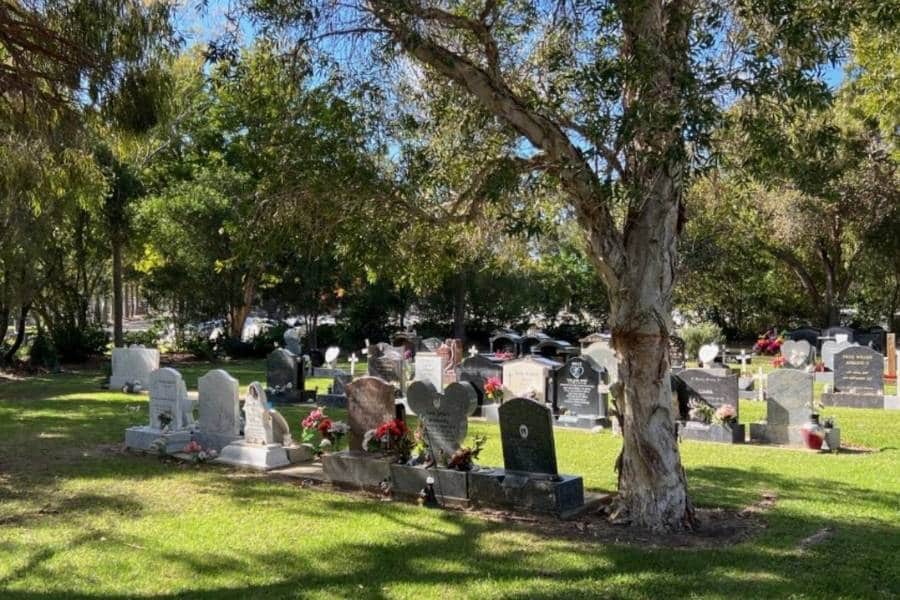 One of the things to do with ashes is to do traditional burial in Karrakatta Cemetery