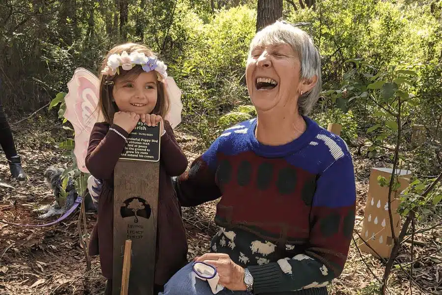 Learn the locations of tree pod burial in Perth Australia and learn its alternative Wellington Dam Living Legacy Forest