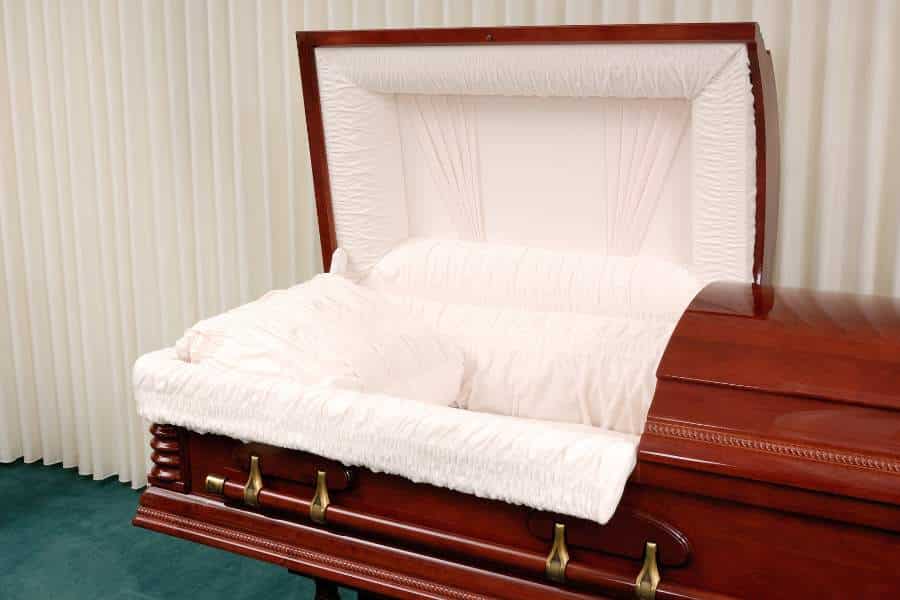 The total cost of funeral services can be affected by coffins, caskets, and containers