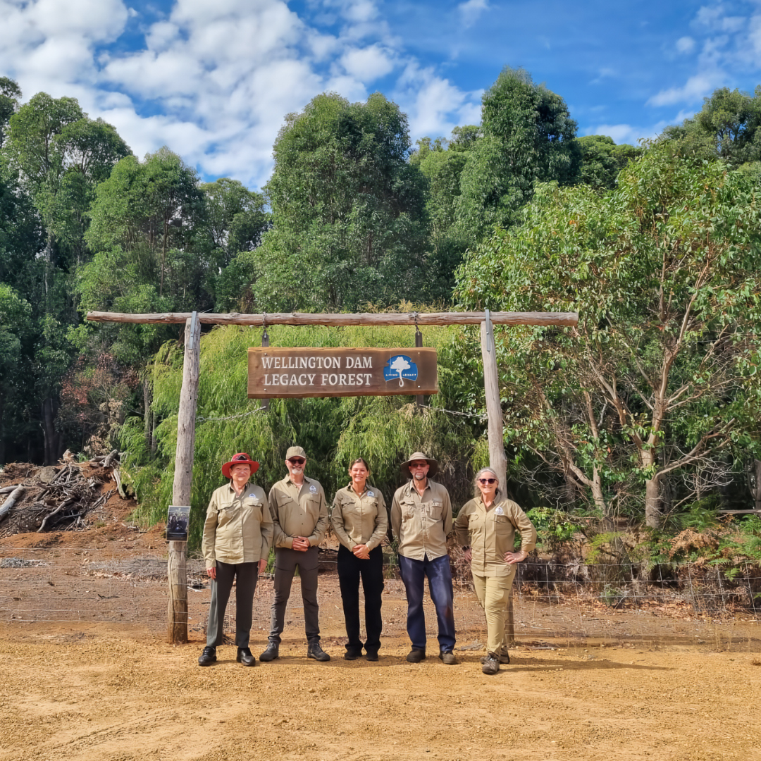 Group photo of Living Legacy Wellingtondam staff, reflecting team spirit and dedication to building a sustainable legacy.