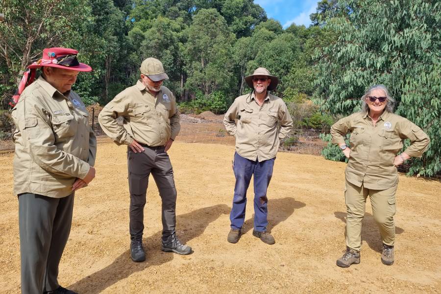The Team Of Wellington Dam Living Legacy Forest