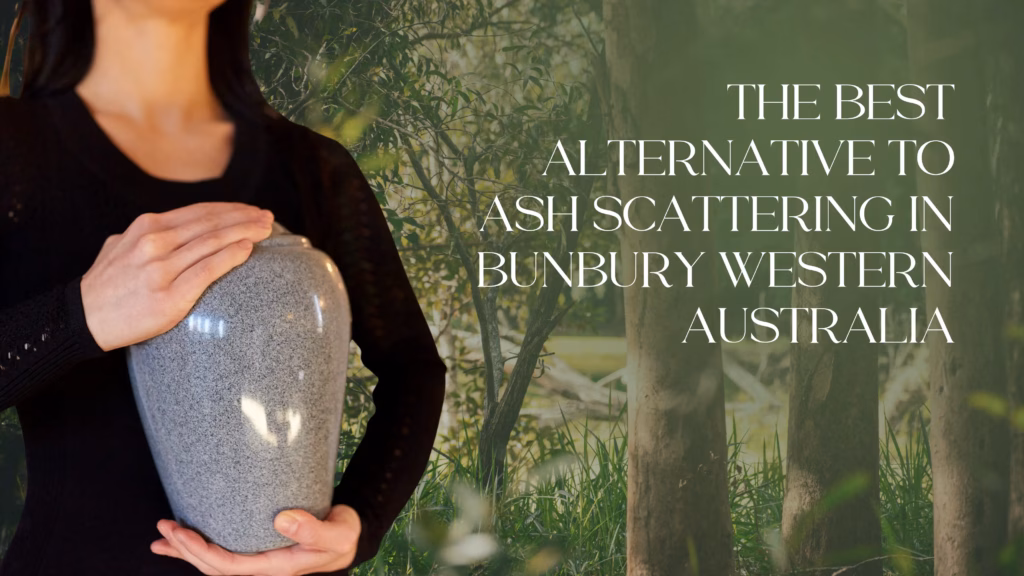 a person caring ashes