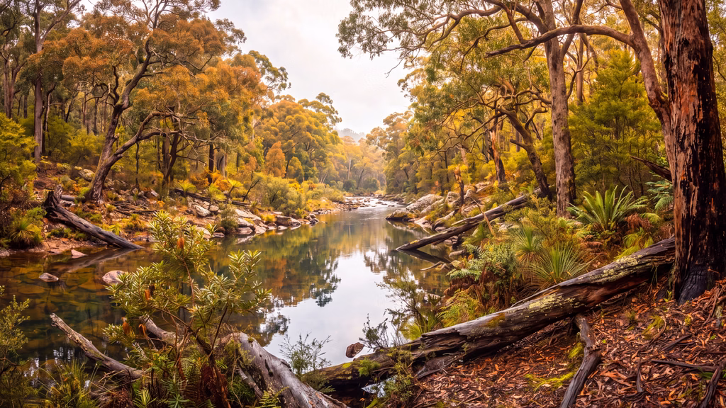 Collie River flowing through Wellington National Park