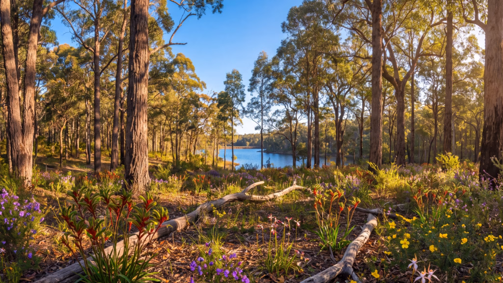 Spring wildflowers in Wellington National Park