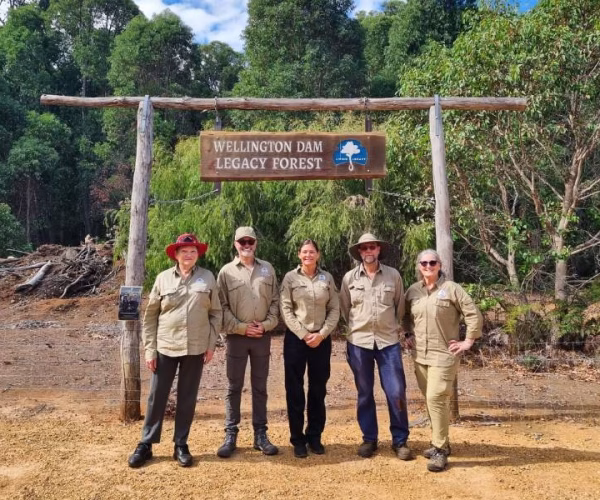 Wellington Dam Living Legacy Forest is the location to become a tree when you die in Perth and Western Australia
